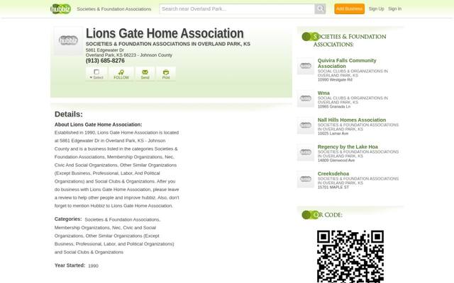 Lions Gate Home Association