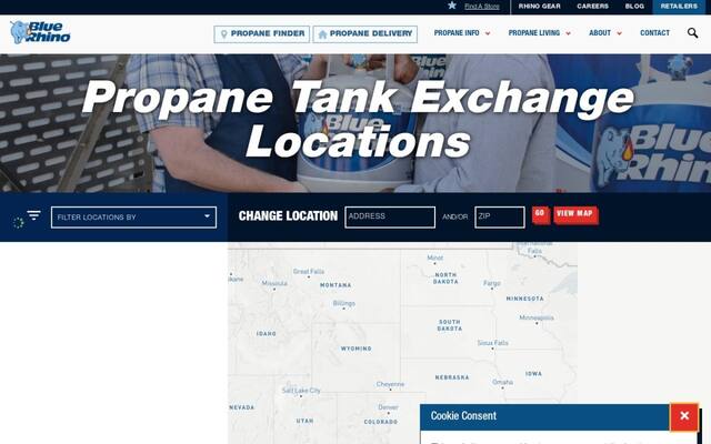 Blue Rhino Propane Exchange
