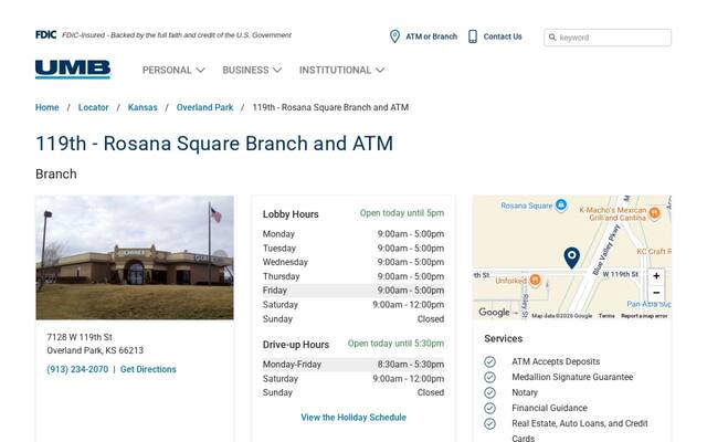 Umb Bank ATM