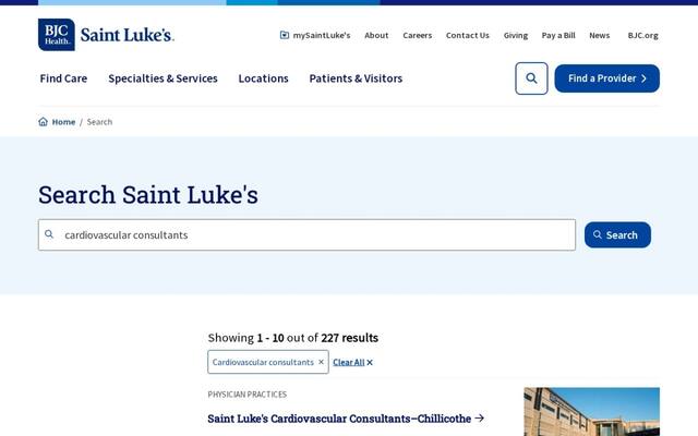 Saint Luke's Cardiovascular Consultants-Garnett