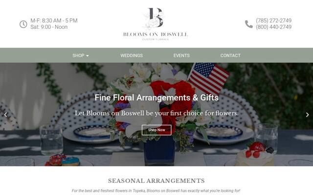 Blooms on Boswell