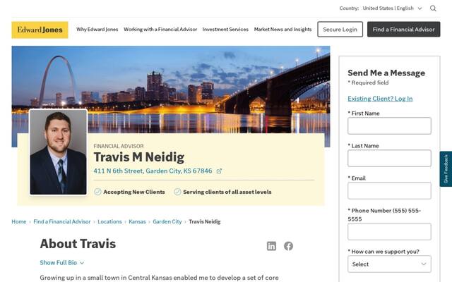 Travis M Neidig
