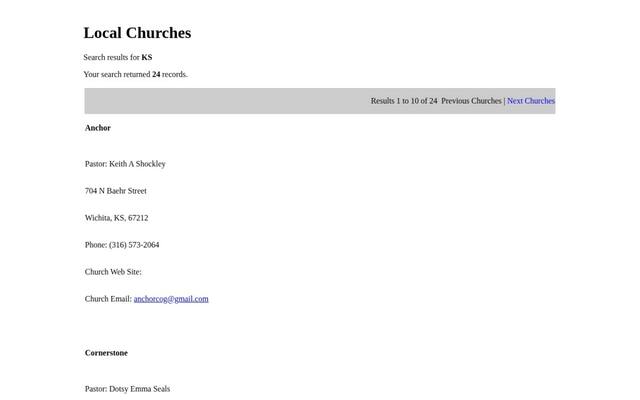Faith Valley Atchison Church