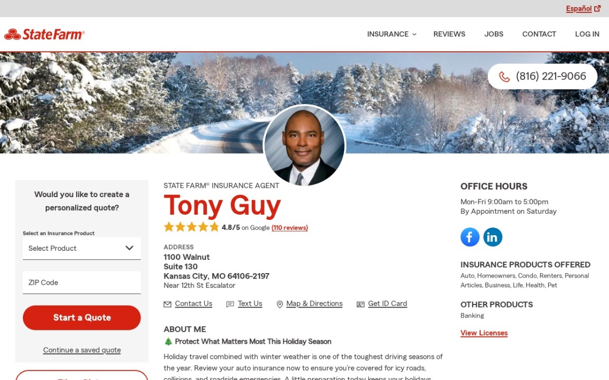 Tony Guy - State Farm Insurance Agent