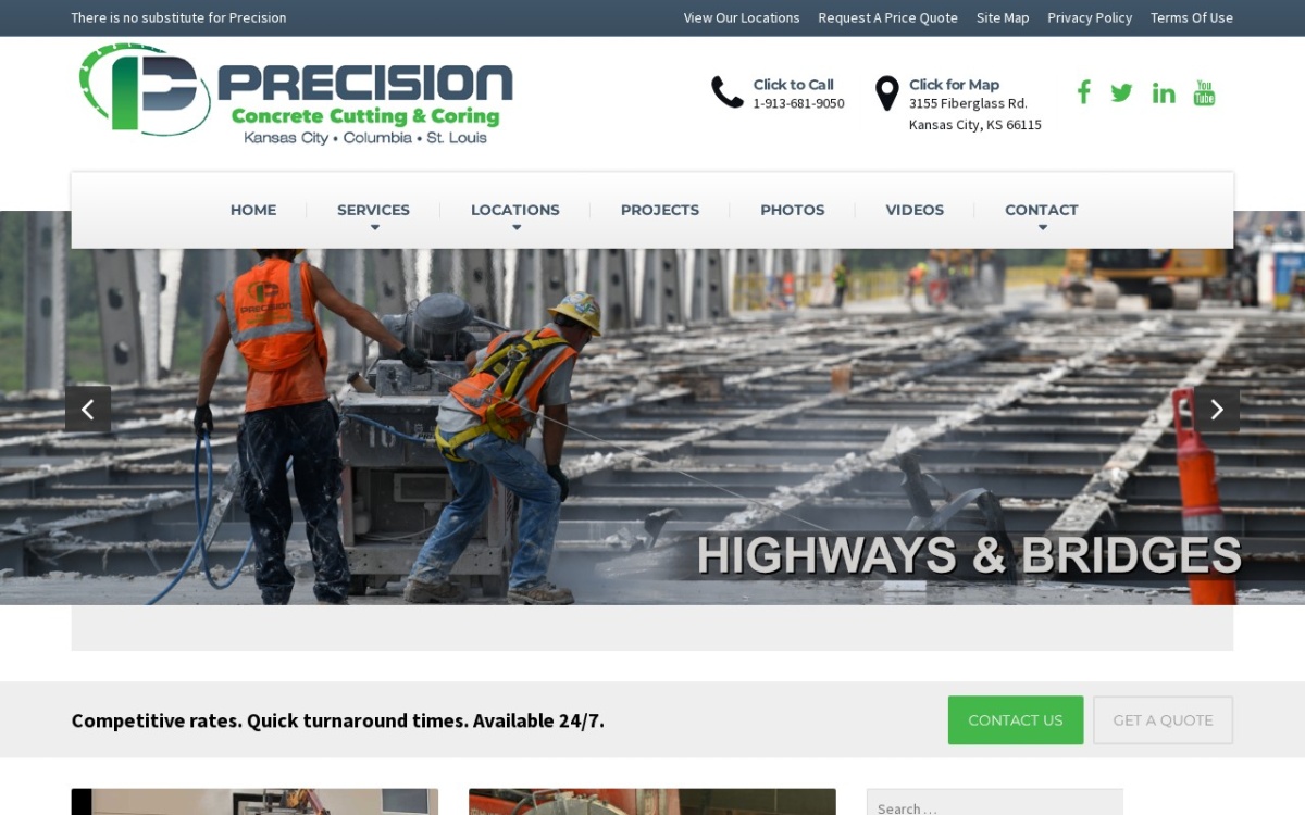 Precision Concrete Cutting and Coring