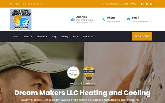 Dream Makers Heating & Cooling