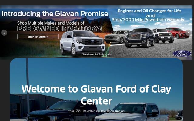 Glavan Ford of Clay Center