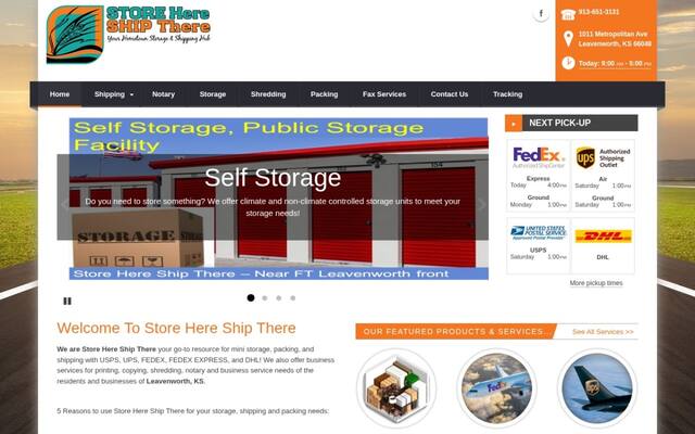 Store Here Ship There Self Storage