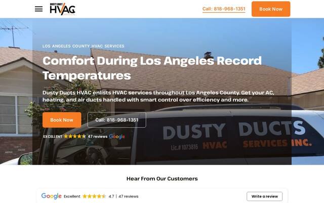 Dusty Ducts HVAC Services Inc.