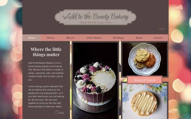 Add to the Beauty Bakery