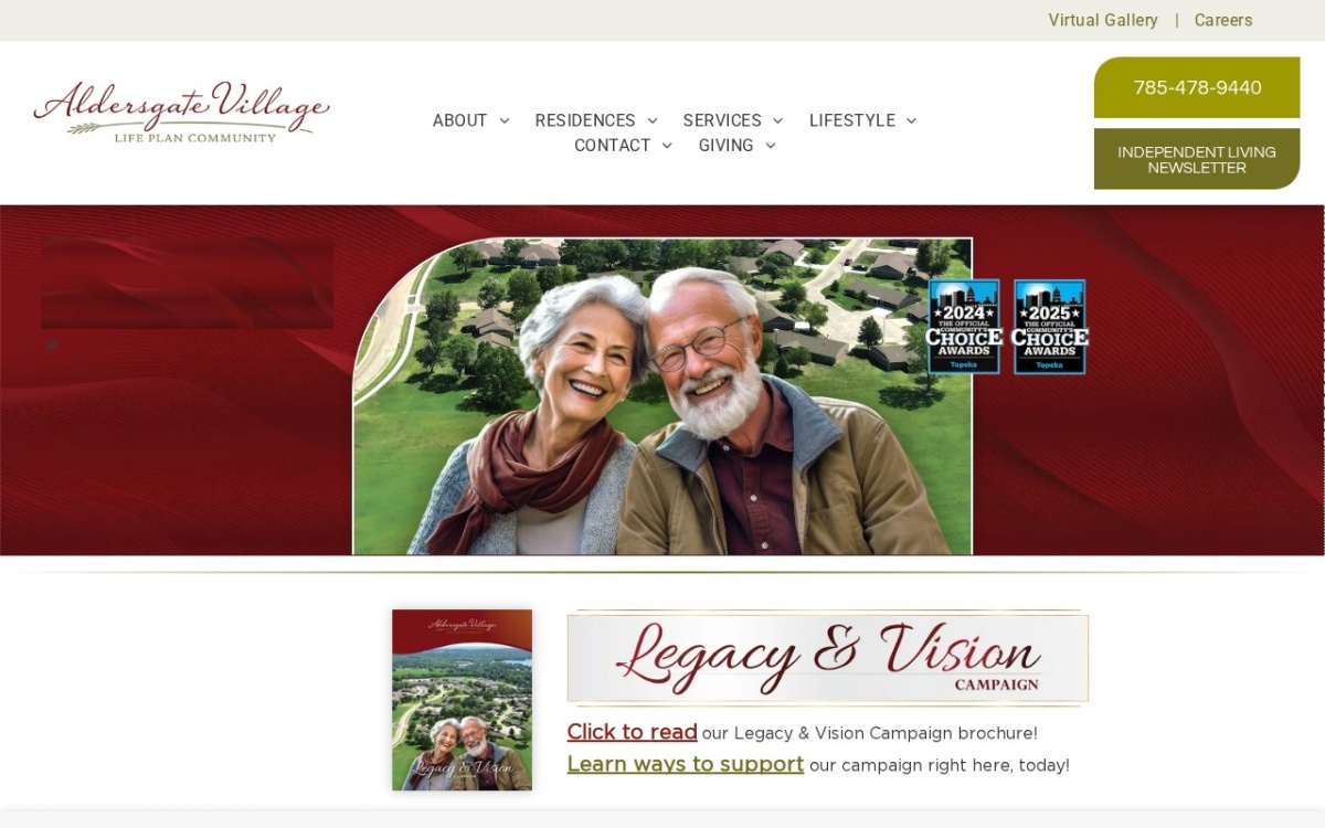 Aldersgate Village Life Plan Community