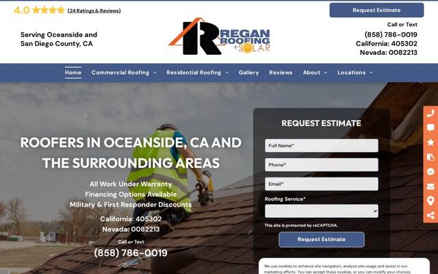 Regan Roofing, Inc.