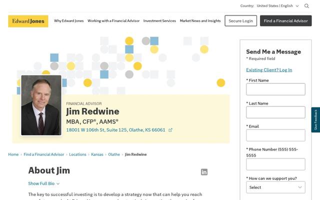Edward Jones - Financial Advisor: Jim Redwine, AAMS®