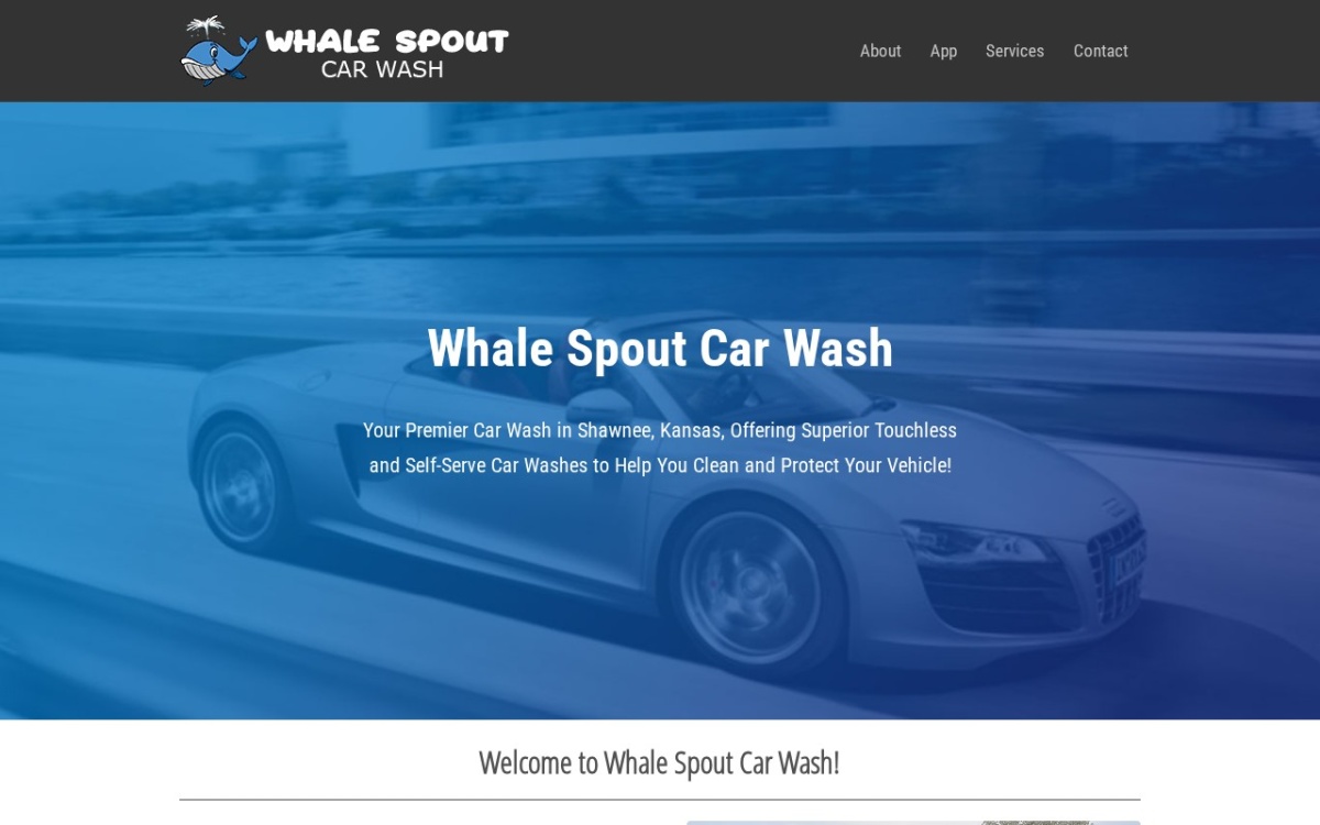 Whale Spout Car Wash
