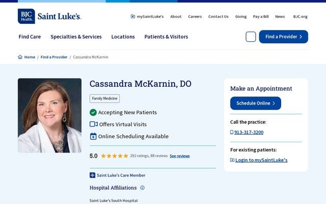 Cassandra M McKarnin, DO