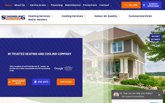 Schomburg Heating & Cooling Inc