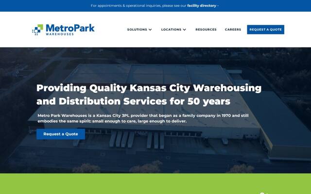 Metro Park Warehouses Inc