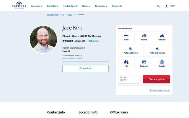Farmers Insurance - Jace Kirk