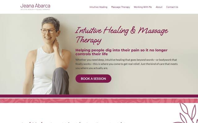 Jeana Abarca - Intuitive Healer and Massage Therapist