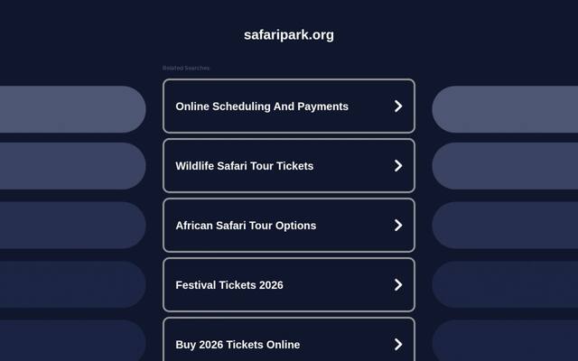 Safari Zoological Park