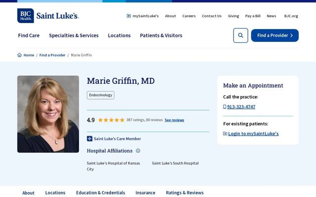 Marie L Griffin, MD