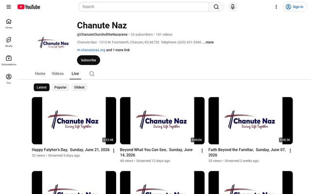 Chanute Nazarene Church