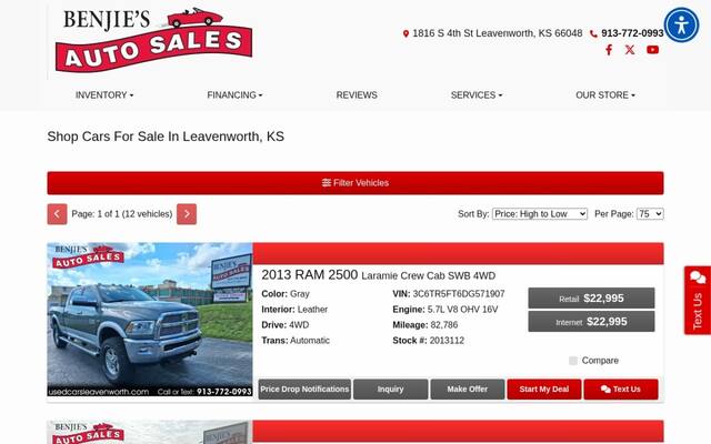Benjie's Auto Sales