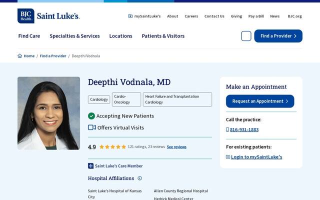 Deepthi Vodnala, MD