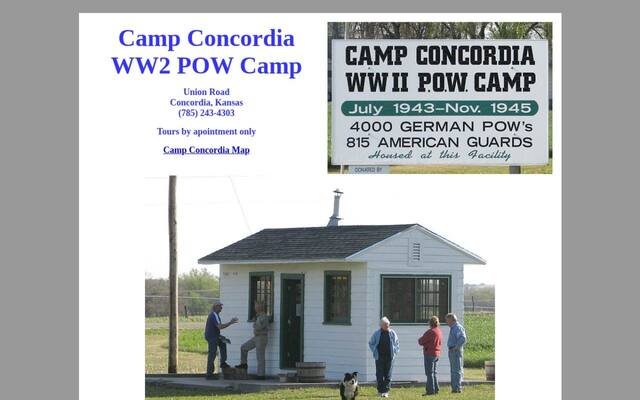 WWII German POW Camp Concordia