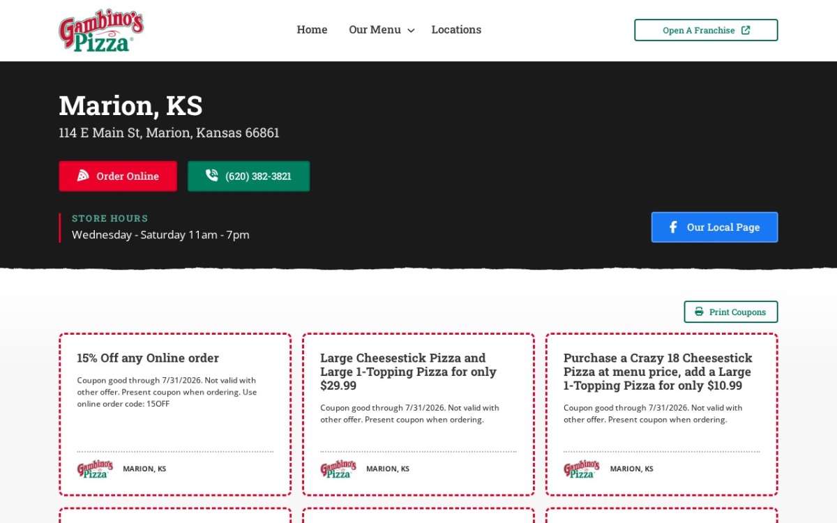 Gambino's Pizza