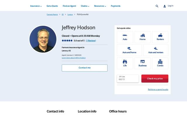 Farmers Insurance - Jeffrey Hodson