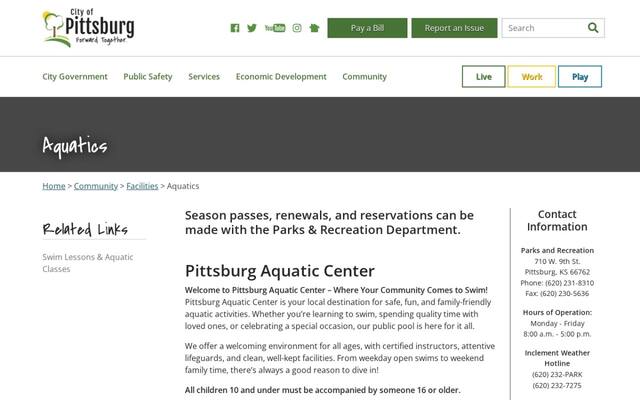 Pittsburg Aquatic Center