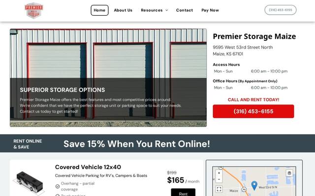 Premier Storage Maize