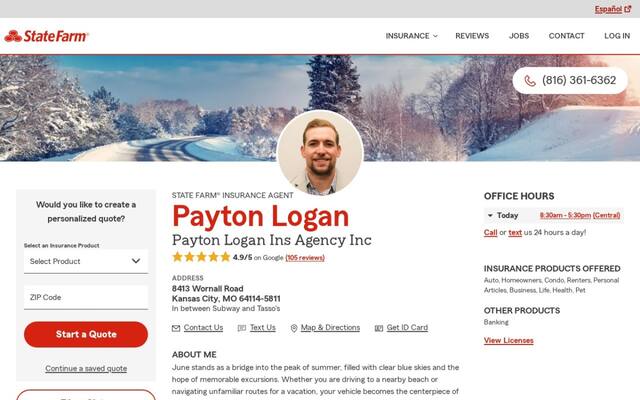Payton Logan - State Farm Insurance Agent