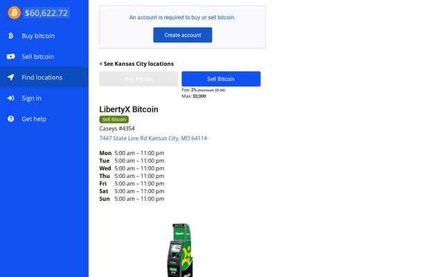LibertyX Bitcoin ATM