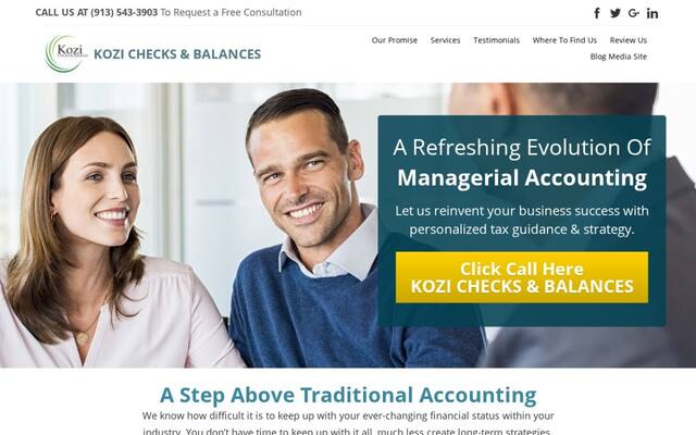 Kozi Checks BookKeeping - Kansas City