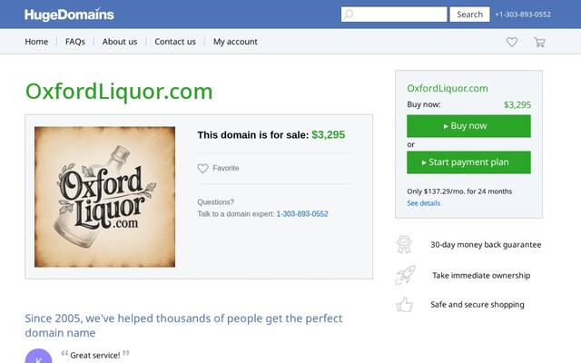 Oxford Liquor LLC