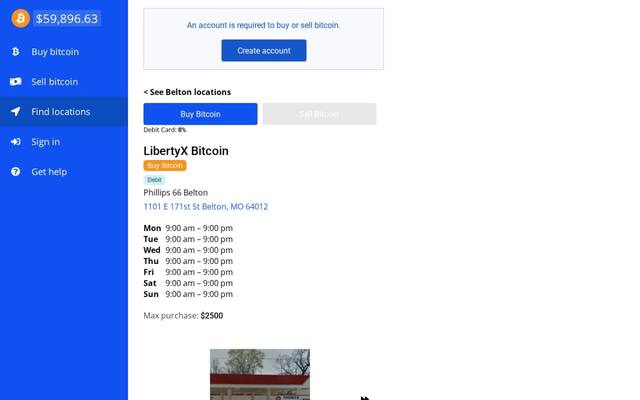 LibertyX Bitcoin ATM