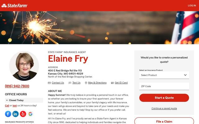 Elaine Fry - State Farm Insurance