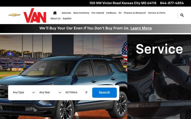 Van Chevrolet Of Kansas City