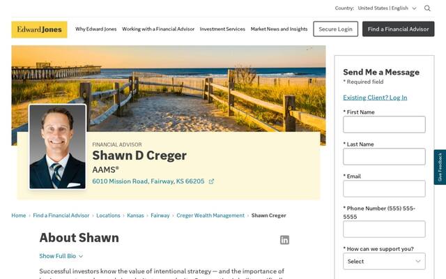 Edward Jones - Financial Advisor: Shawn D Creger, AAMS®