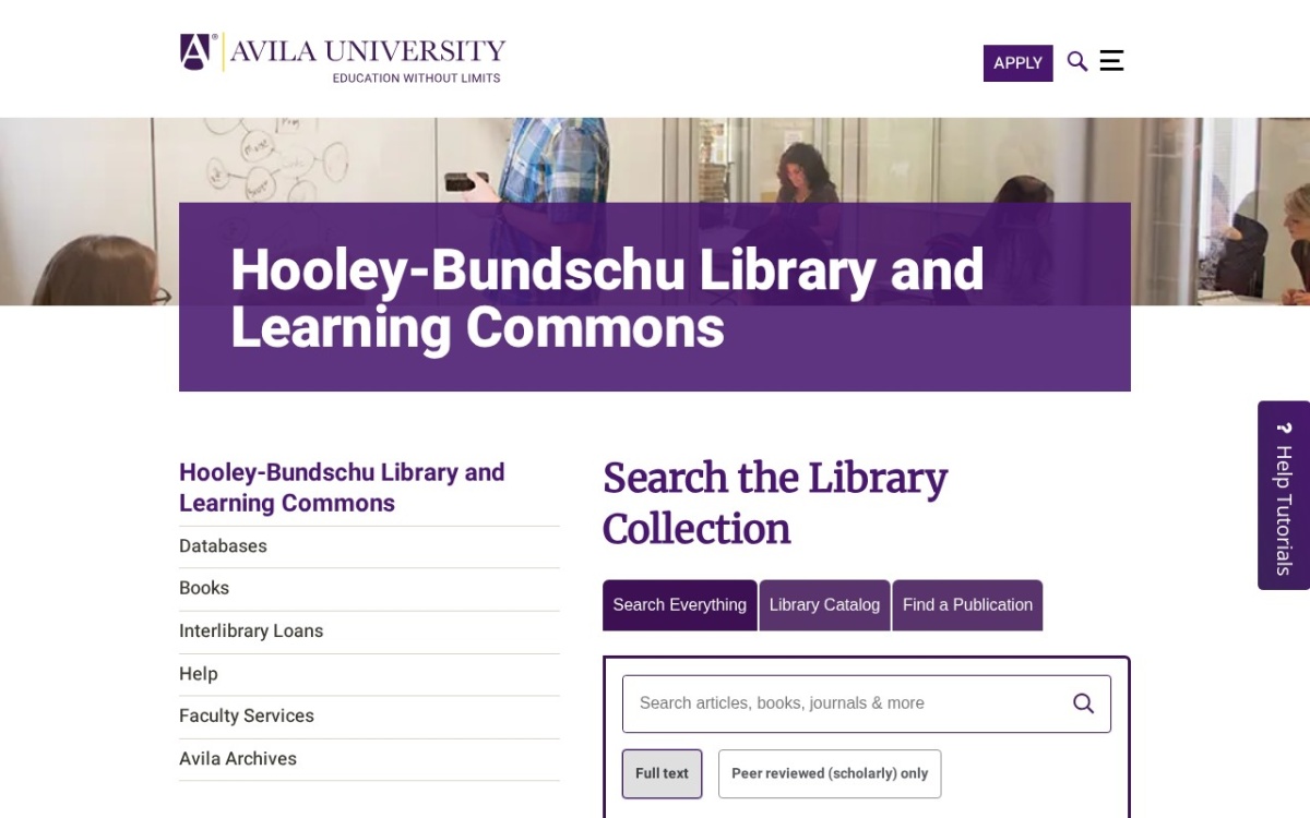 Hooley-Bundschu Library & Learning Commons