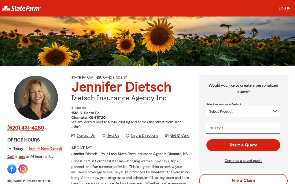 Jennifer Dietsch - State Farm Insurance Agent