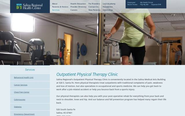 Salina Regional Physical Therapy Clinic
