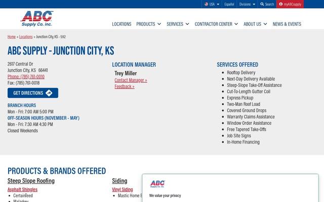 ABC Supply Co. Inc.