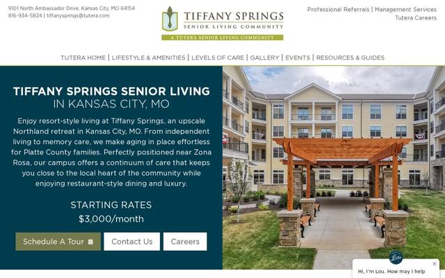 Tiffany Springs Rehabilitation and Health Care Center