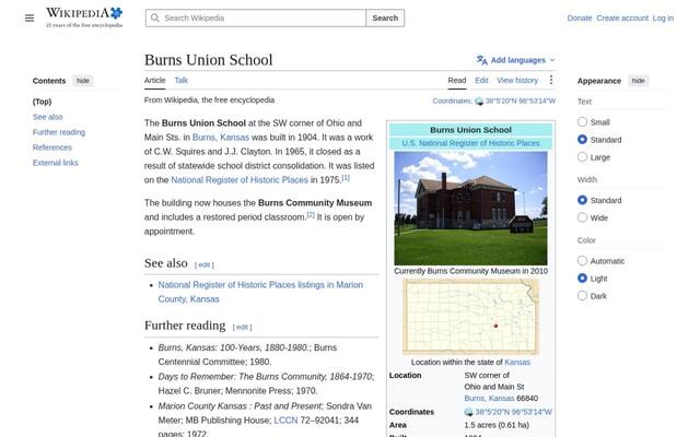 Burns Union School