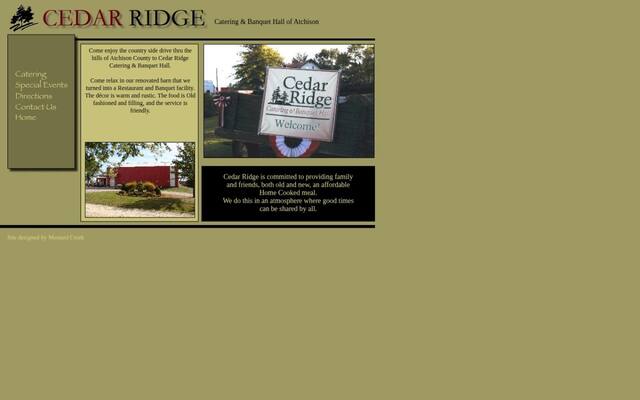 Cedar Ridge Restaurant