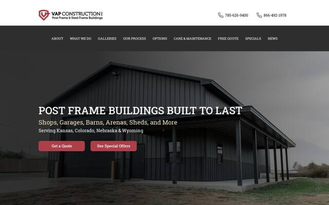 Vap Construction