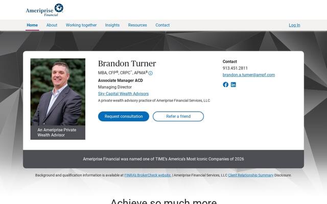 Brandon Turner - Ameriprise Financial Services, LLC